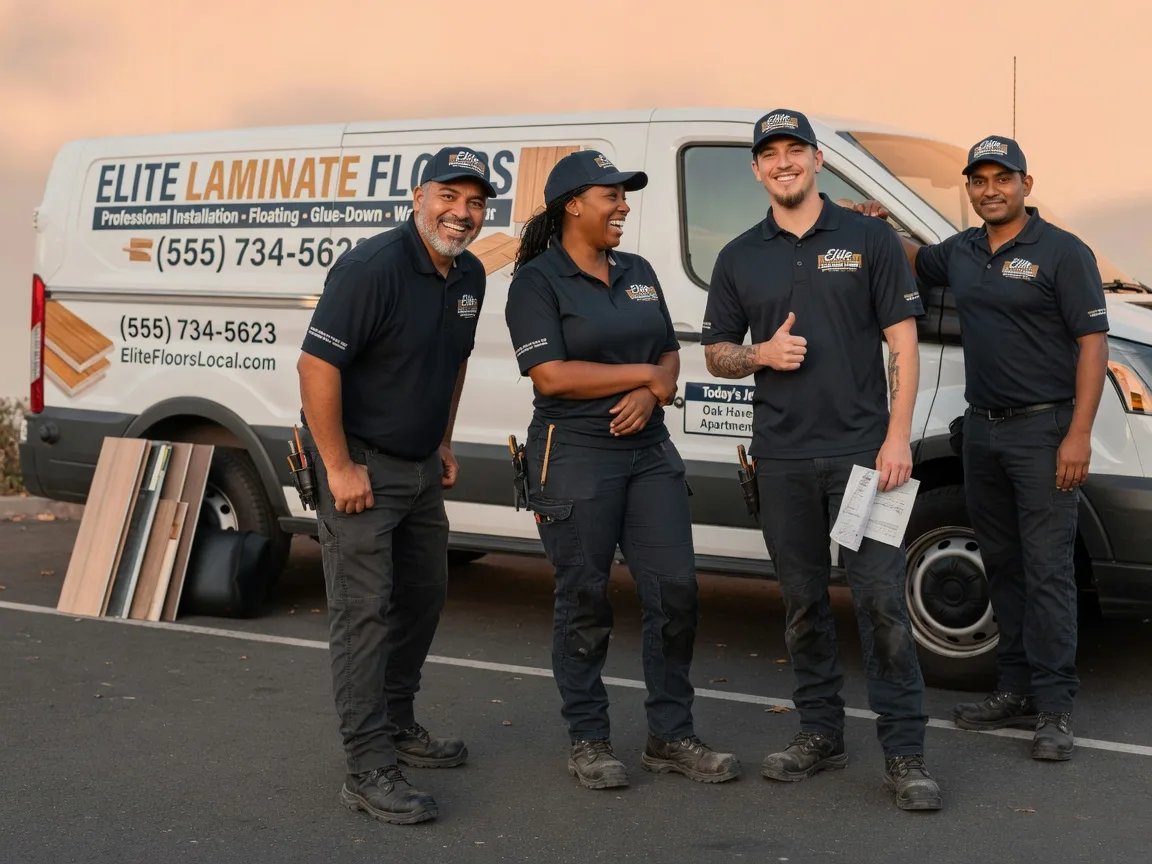 Laminate flooring installation company in Overbrook, OK